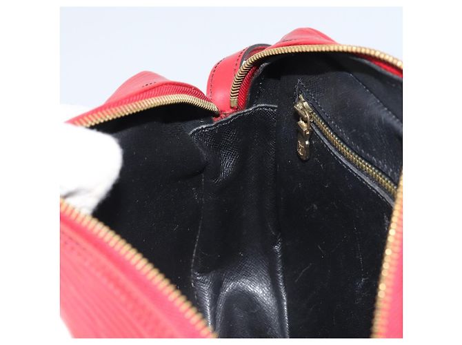 LOUIS VUITTON Bolso de Hombro Epi Jeune Fille MM Rojo M52157 LV Auth 171057 Roja - vista 21
