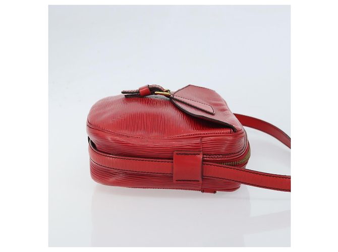 LOUIS VUITTON Bolso de Hombro Epi Jeune Fille MM Rojo M52157 LV Auth 171057 Roja - vista 3