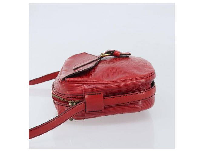 LOUIS VUITTON Bolso de Hombro Epi Jeune Fille MM Rojo M52157 LV Auth 171057 Roja - vista 4