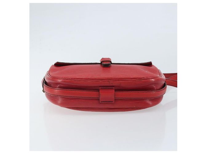 LOUIS VUITTON Bolso de Hombro Epi Jeune Fille MM Rojo M52157 LV Auth 171057 Roja - vista 5