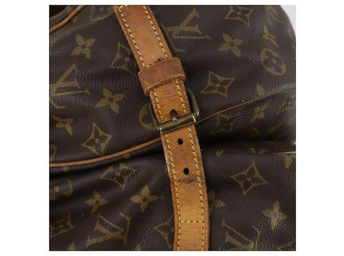 LOUIS VUITTON Borsa a Spalla Monogram Saumur 35 M42254 LV Auth BA10390 Monogramma - vista 19