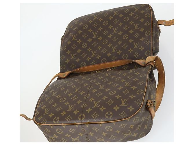 LOUIS VUITTON Borsa a Spalla Monogram Saumur 35 M42254 LV Auth BA10390 Monogramma - vista 20