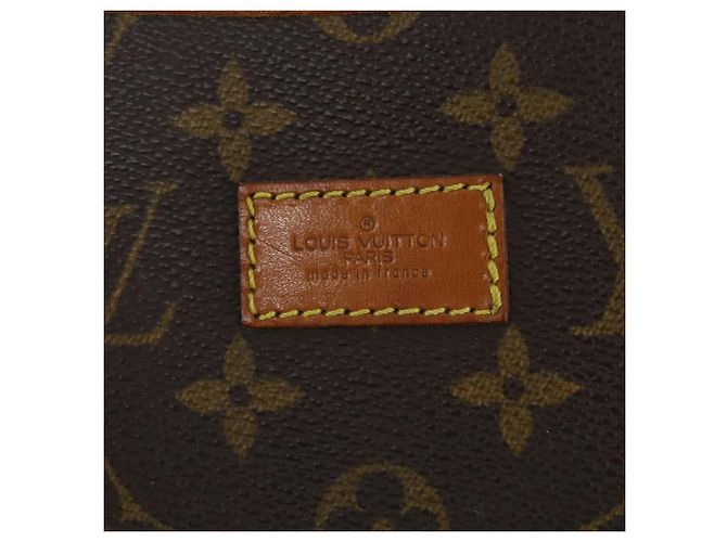LOUIS VUITTON Borsa a Spalla Monogram Saumur 35 M42254 LV Auth BA10390 Monogramma - vista 22