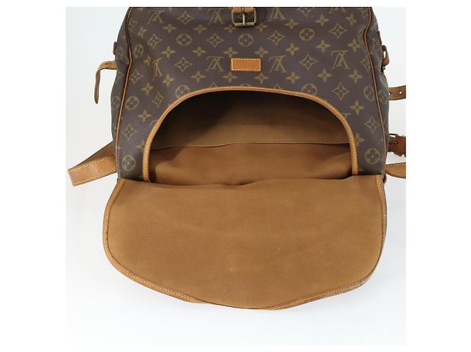 LOUIS VUITTON Borsa a Spalla Monogram Saumur 35 M42254 LV Auth BA10390 Monogramma - vista 23