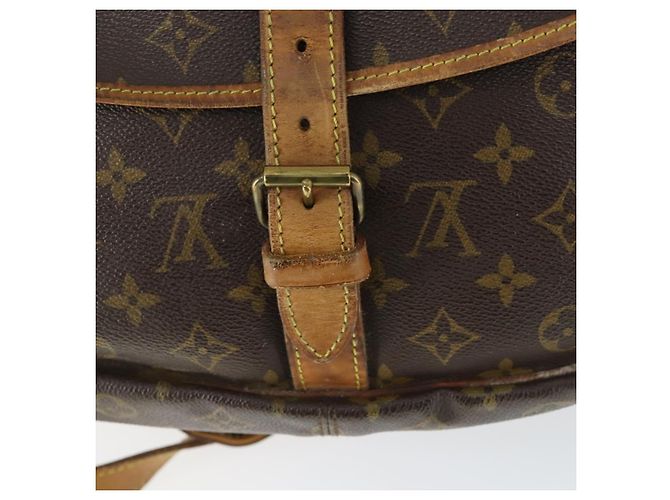 LOUIS VUITTON Borsa a Spalla Monogram Saumur 35 M42254 LV Auth BA10390 Monogramma - vista 26