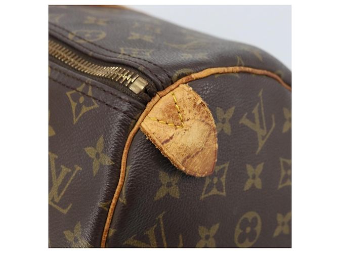 LOUIS VUITTON Borsa Boston Monogram Keepall 45 M41428 Auth LV ka2519 Monogramma - vista 17