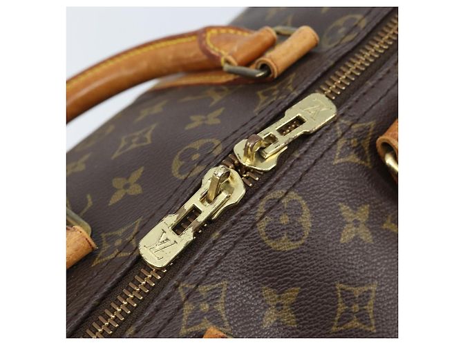 LOUIS VUITTON Borsa Boston Monogram Keepall 45 M41428 Auth LV ka2519 Monogramma - vista 20