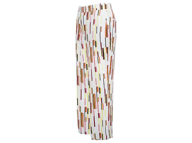 Pantaloni a Righe Multicolore Prada - vista 2