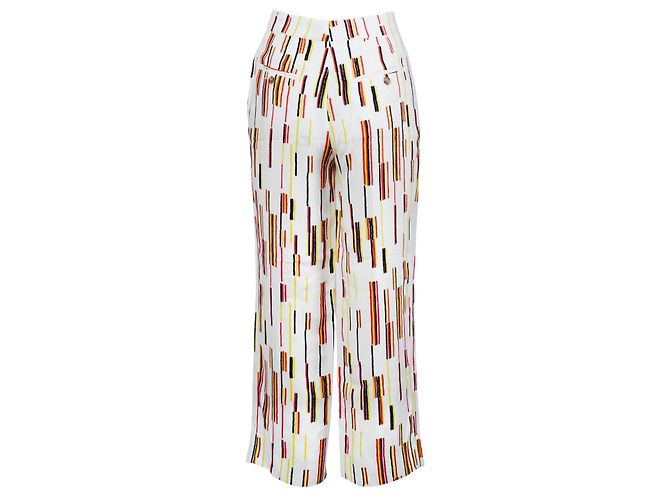 Pantaloni a Righe Multicolore Prada - vista 3