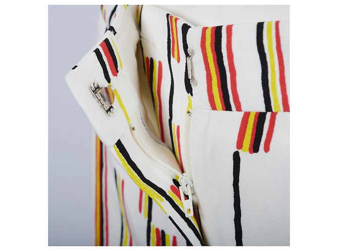 Pantaloni a Righe Multicolore Prada - vista 6