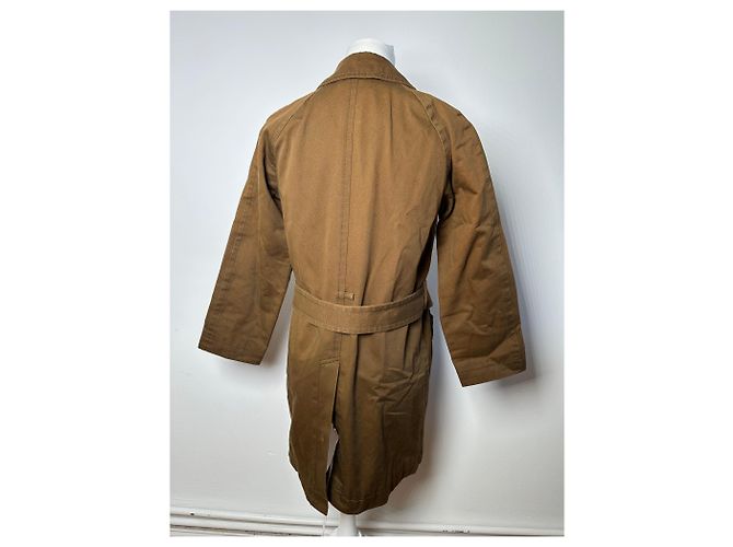 Comme Des Garcons Vintage Comme Des Garçons Denim-Trenchcoat Khaki Braun S - Ansicht 14