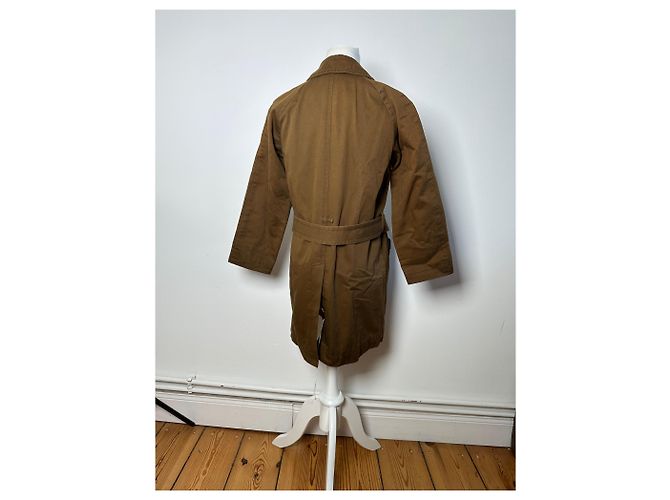 Comme Des Garcons Vintage Comme Des Garçons Denim-Trenchcoat Khaki Braun S - Ansicht 4