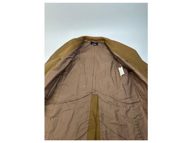 Comme Des Garcons Vintage Comme Des Garçons Denim-Trenchcoat Khaki Braun S - Ansicht 5