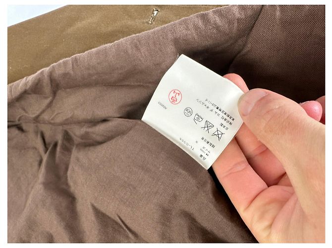 Comme Des Garcons Vintage Comme Des Garçons Denim-Trenchcoat Khaki Braun S - Ansicht 7