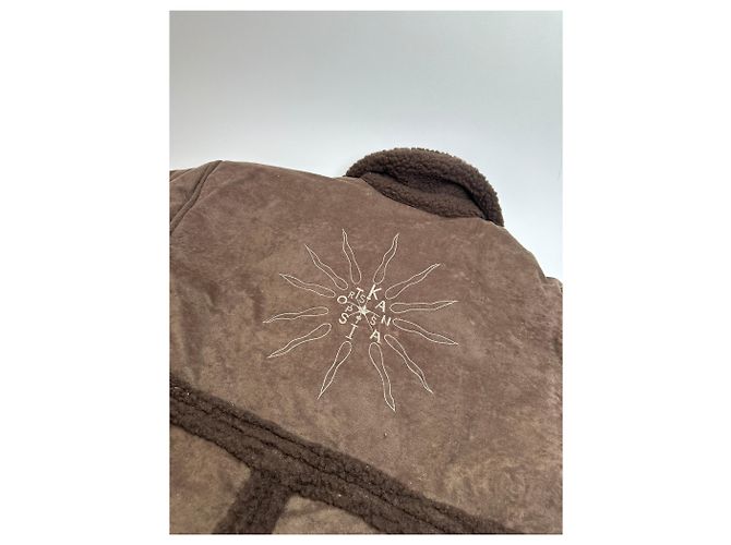 Autre Marque Parka Vintage Kansai Yamamoto da Uomo Marrone M - vista 10
