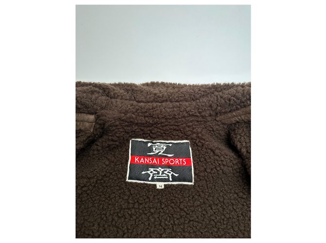 Autre Marque Parka Vintage Kansai Yamamoto da Uomo Marrone M - vista 12