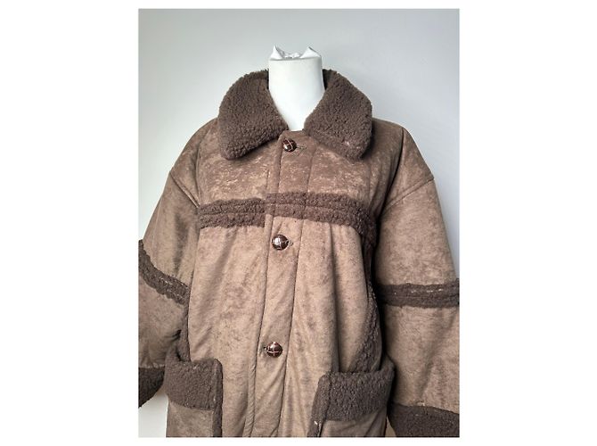 Autre Marque Parka Vintage Kansai Yamamoto da Uomo Marrone M - vista 14