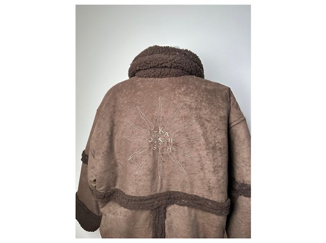 Autre Marque Parka Vintage Kansai Yamamoto da Uomo Marrone M - vista 15