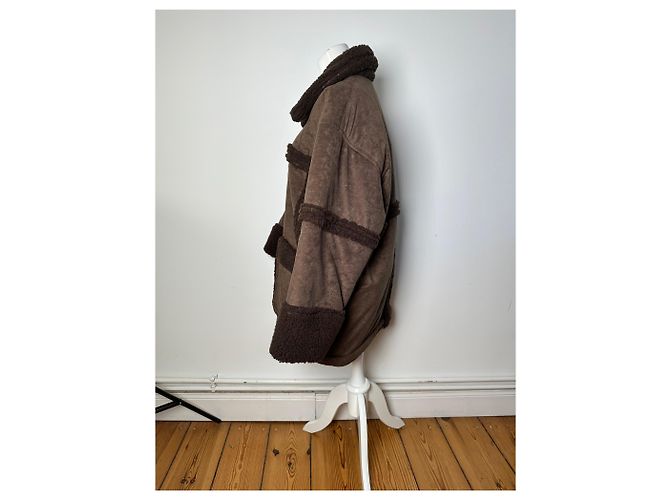 Autre Marque Parka Vintage Kansai Yamamoto da Uomo Marrone M - vista 2