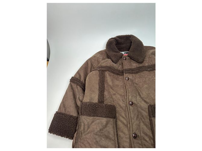 Autre Marque Parka Vintage Kansai Yamamoto da Uomo Marrone M - vista 5
