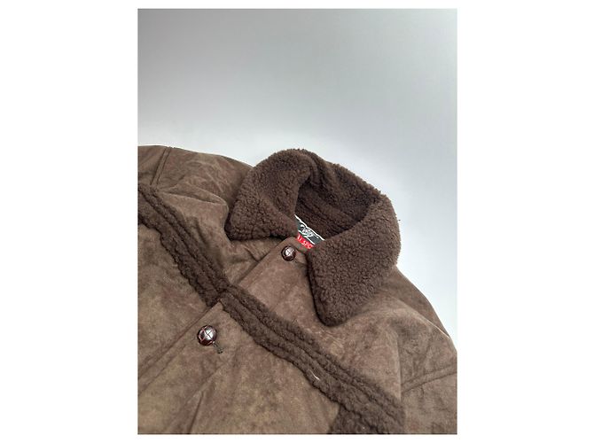 Autre Marque Parka Vintage Kansai Yamamoto da Uomo Marrone M - vista 6