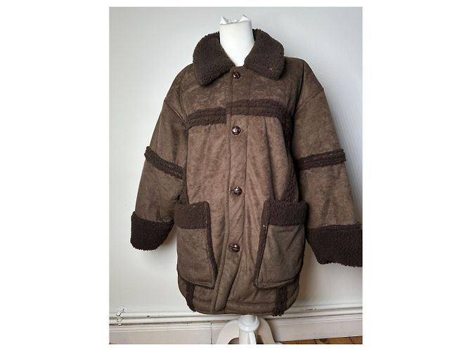 Autre Marque Parka Vintage Kansai Yamamoto da Uomo Marrone M - vista 9