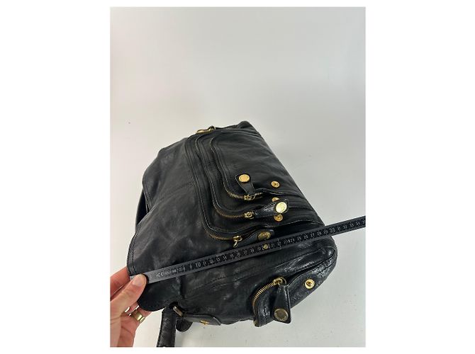 Bolso de cuero vintage Givenchy negro - vista 12