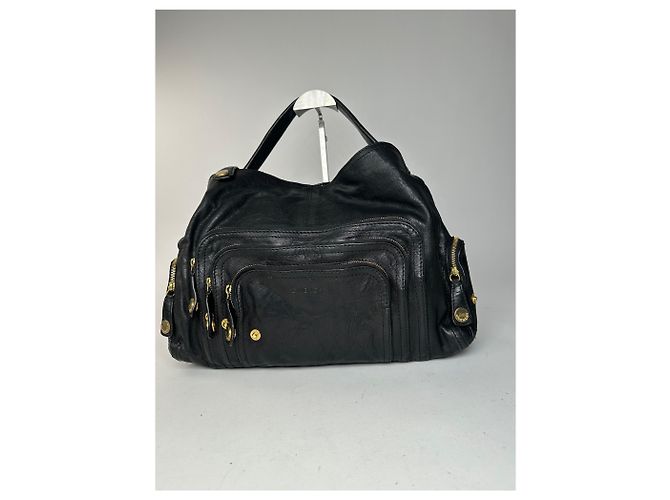 Bolso de cuero vintage Givenchy negro - vista 14