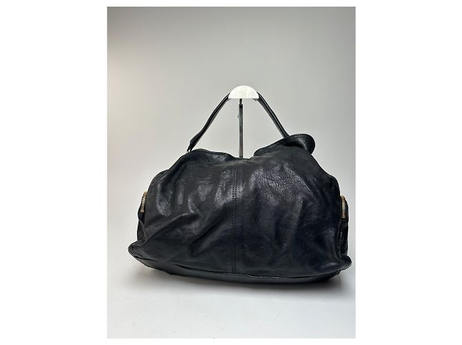 Bolso de cuero vintage Givenchy negro - vista 2