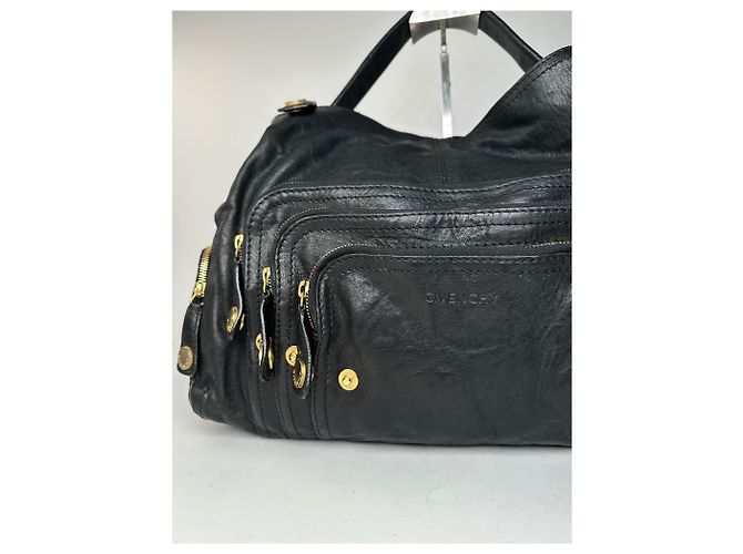 Bolso de cuero vintage Givenchy negro - vista 5