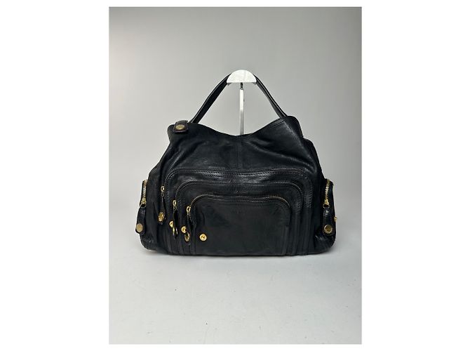 Bolso de cuero vintage Givenchy negro - vista 6