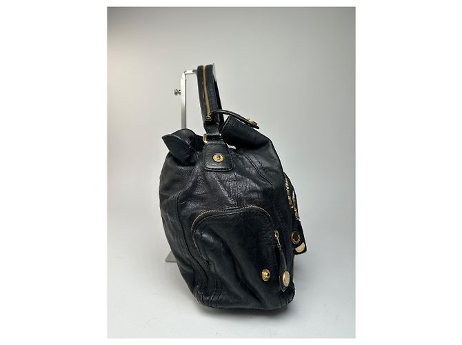 Bolso de cuero vintage Givenchy negro - vista 7