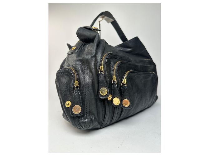 Bolso de cuero vintage Givenchy negro - vista 8