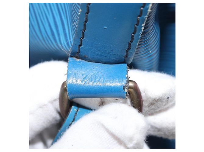 Louis Vuitton Petit Noe NM Epi Leather Blu - vista 7