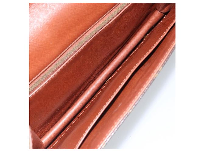 Louis Vuitton Donna Pochette Monogram Canvas GM Marrone - vista 5