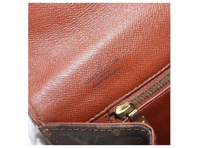Louis Vuitton Donna Pochette Monogram Canvas GM Marrone - vista 6