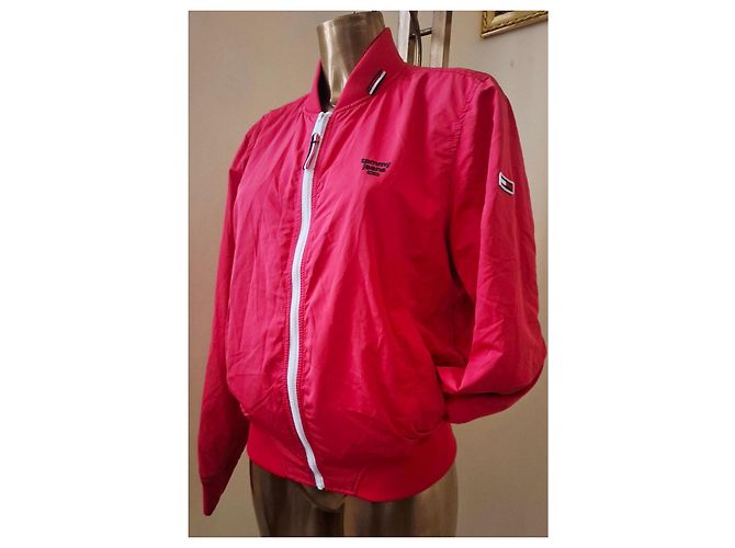 Autre Marque Rote Tommy Jeans Bomberjacke Fuschia - Ansicht 14