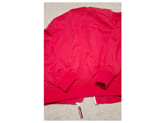 Autre Marque Rote Tommy Jeans Bomberjacke Fuschia - Ansicht 9