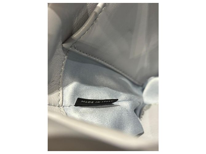 Miu Miu Matelassé Handtasche Grau - Ansicht 6
