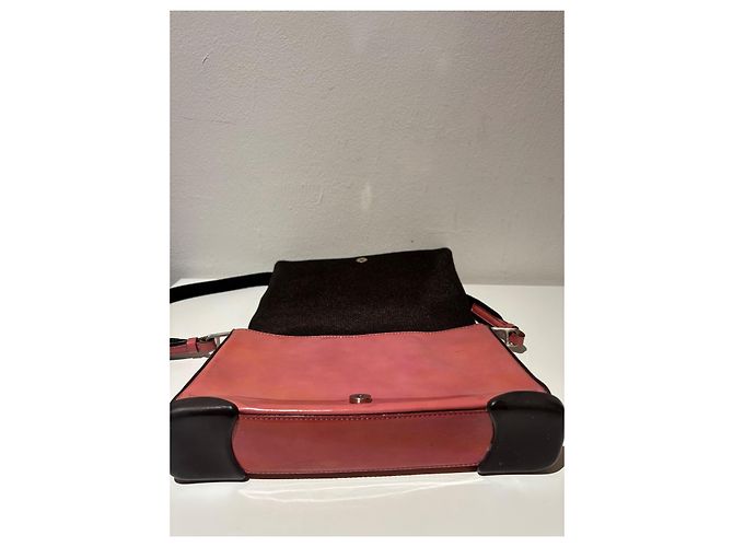 Prada Tasche (Modell B10329, Vernice + Gomma, rosa) Pink - Ansicht 4