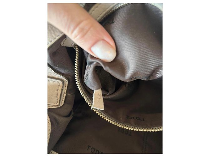 Borsa in pelle da donna Tod's in beige - vista 12