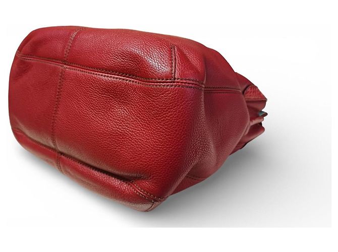 Cartier Marcello en cuir de python Rouge - vue 10