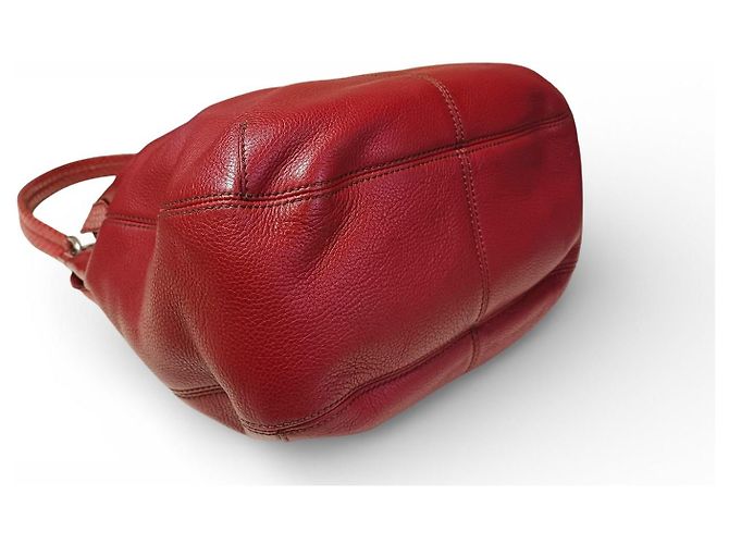 Cartier Marcello en cuir de python Rouge - vue 8