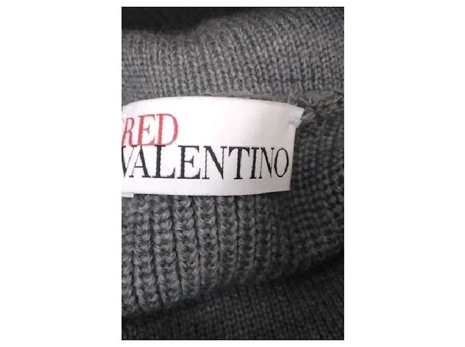 Valentino Graues Wollkleid - Ansicht 7