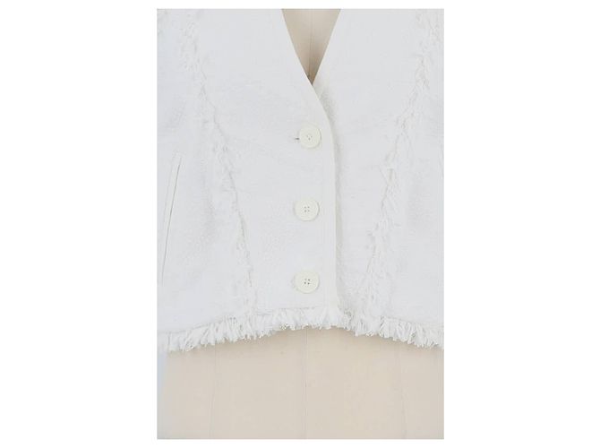 Iro Chaqueta de algodón blanca Blanco - vista 3