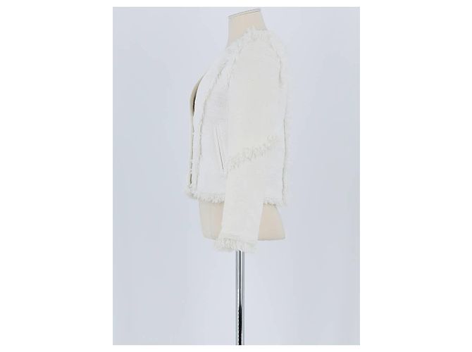 Iro Chaqueta de algodón blanca Blanco - vista 5