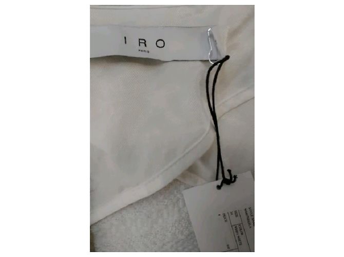 Iro Chaqueta de algodón blanca Blanco - vista 7