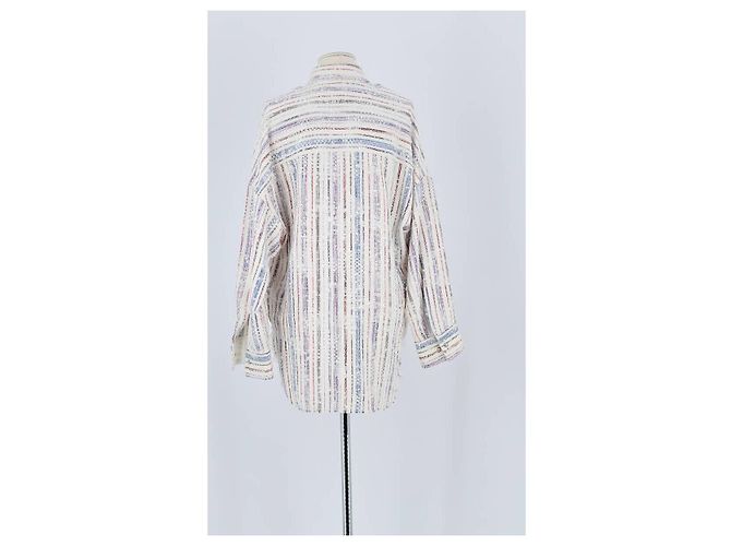 Iro Weiße Baumwolljacke - Ansicht 6