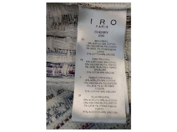 Iro Weiße Baumwolljacke - Ansicht 8