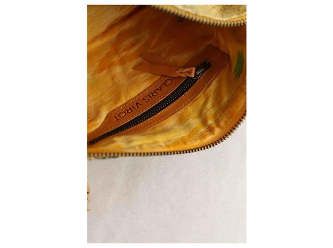 Claris Virot Clutch giallo - vista 4